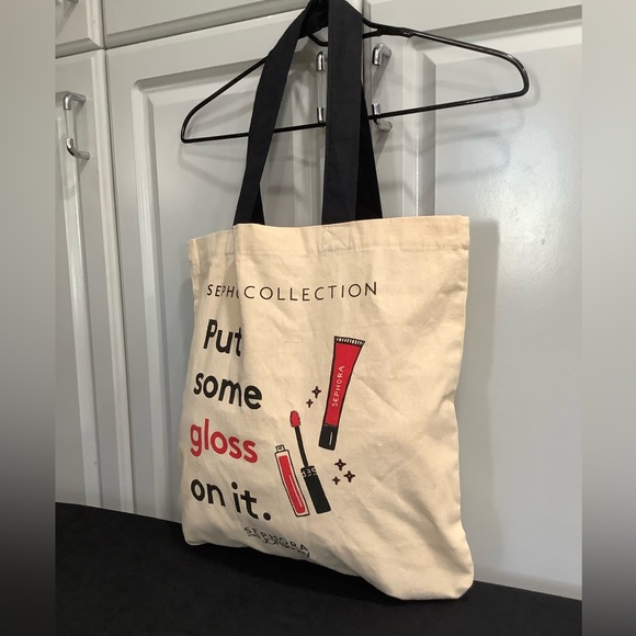 NEW! Sephora reusable canvas tote, lightweight sturdy. Shopping or Travel. - Picture 6 of 7